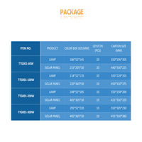 Lampu Sorot Tenaga Surya Aluminium TTG001, Lampu Sorot LED Luar Ruangan Tenaga Surya, Lampu Sorot LED Tenaga Surya IP66