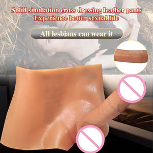 Siliconen Draagbare Holle Entiteit Menselijk Lichaam Huid Realistische Dildo Broek Anale Plug Ass Plug Vrouwelijke Masturbatie Penis Seksspeeltjes - Product Image 2