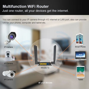 Router 4G Industriale con Slot SIM, 300Mbps, 4 Porte LAN 10/100/100M, Compatibile OpenWrt, <span class=keywords><strong>Modem</strong></span> 4G con Slot SIM, Router WiFi - Product Image 4