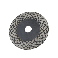 Lame de scie diamantée de 125 mm avec motif en écailles de poisson pour le polissage, le traitement des bords et la découpe de carreaux, de marbre et de pierre de quartz