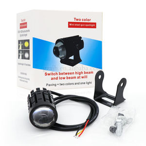 12V <span class=keywords><strong>LED</strong></span> <span class=keywords><strong>mini</strong></span> xe máy lái xe đèn hai màu xe điện sửa đổi cao và thấp chùm xe máy chú ý - Product Image 1