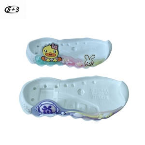 خفيفة الوزن مخصصة إيفا + صب بالتنقيط نعال مريحة للسيدات عارضة مكافحة الانزلاق ميزة 5 + 3 العلامة التجارية - Product Image 2