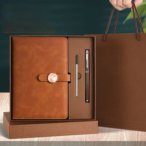 Set de Regalo Corporativo 2027, Cuaderno A5 Personalizado con Bolígrafo y Botella de Agua, para Reuniones Anuales de Empresa, Set de Regalo Empresarial - Product Image 3