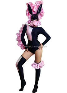 <span class=keywords><strong>Paris</strong></span> lapin Halloween série fête chanteuse Gogo plein <span class=keywords><strong>de</strong></span> diamants une pièce collants ensemble discothèque Bar Performance robe - Product Image 3