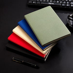 Tapa dura Pu Jornals A4 A5 <span class=keywords><strong>A6</strong></span> Logotipo personalizado Simple Note Book logo Impresión Lino Tapa dura Diario Cuaderno - Product Image 1