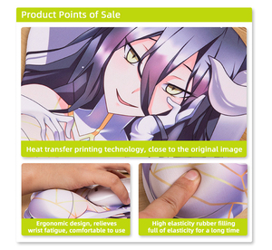 Bán chạy nhất không thấm nước chống trượt Silicone chuột Pad với cổ tay phần còn lại chơi game 260x215x2mm Bàn <span class=keywords><strong>Mat</strong></span> cho văn phòng nhà máy tính cổ - Product Image 3