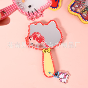 Acrylic <b>Handheld</b> <b>Mirror</b> Custom Made Portable Support Creative Diy Makeup <b>Mirror</b> - Product Image 3