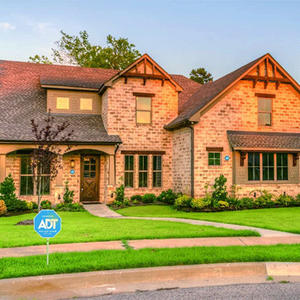 カスタム耐候性金属反射警告セキュリティヤードサインボード<span class=keywords><strong>Adt</strong></span>アルミニウムポール付き - Product Image 6