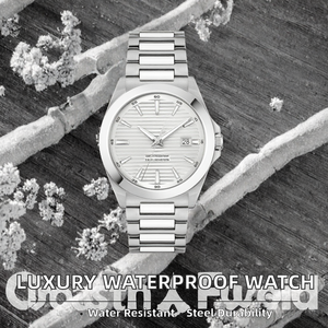 Reloj de Pulsera de Lujo para Hombre con Movimiento Mecánico de Acero Inoxidable, Diámetro de Esfera de 41 mm, Diseño Resistente al Agua con Visualización de Agujas - Product Image 2