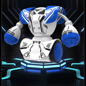 2024 meilleure vente 2.4g télécommande Robot boxe combat jeu Parent enfant Interaction enfants jouets avec lumière et son - Product Image 3