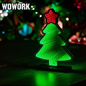 Luces <span class=keywords><strong>de</strong></span> Espejo Infinito con Efecto <span class=keywords><strong>Abismo</strong></span> para Decoración Navideña <span class=keywords><strong>de</strong></span> Restaurantes WOWORK 2026 - Product Image 1