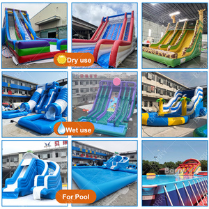 20 ans personnaliser 4 voies <span class=keywords><strong>toboggan</strong></span> gonflable avec <span class=keywords><strong>piscine</strong></span> pour adultes ou enfants - Product Image 3