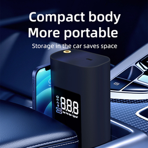 Inflador de Neumáticos Inalámbrico de Bolsillo, ABS, 150 PSI, 3000 mAh, 80 W, Bomba de Aire Portátil para Auto, Bicicleta/Motocicleta/Balones Deportivos, Tipo C, Parada Automática - Product Image 6