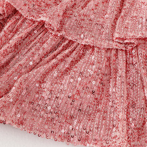 <span class=keywords><strong>Minigonna</strong></span> Estiva con Paillettes Scintillanti e Plissettata, Ecologica e Traspirante per Bambine, Abbigliamento per Bambini all'Ingrosso - Product Image 2