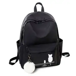 便宜可爱的学校购物袋背包与大学女孩青少年定制徽标