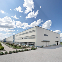 Entrepôt préfabriqué de structure en acier de bâtiment préfabriqué industriel