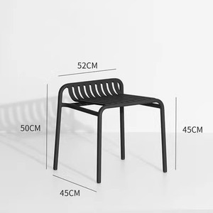Table d'extérieur moderne et durable en <span class=keywords><strong>fer</strong></span> <span class=keywords><strong>forgé</strong></span> pour 6 personnes Ensemble <span class=keywords><strong>de</strong></span> chaises pour Villa Cour <span class=keywords><strong>Jardin</strong></span> Loisirs Café Lait Thé Boutique - Product Image 6