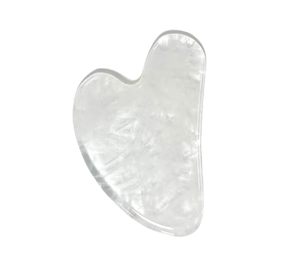 Piedra Gua Sha de cristal transparente - Product Image 2