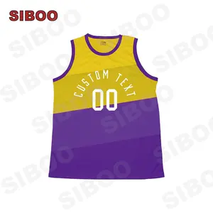 유니폼 셔츠 농구 남성 맞춤형 디자인으로 최신 유럽 농구 유니폼