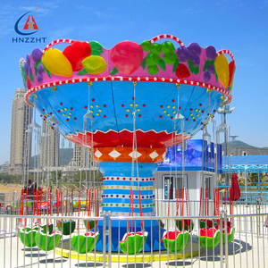 Fruit Flying Chair for <strong>Children</strong> <strong>Outdoor</strong> Carnival Ride Portable <strong>Swing</strong> Chair Amusement Park - Product Image 2