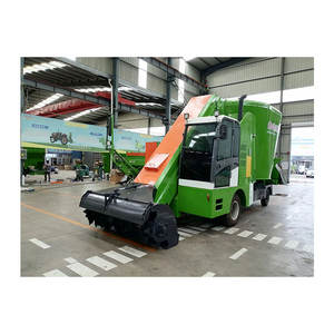 Nieuwe silagelader TMR-mengwagen zelfrijdende diervoedermenger en PTO-voerspreider mobiele veevoedermenger - Product Image 5