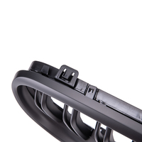 Untuk Seri 3 E90 E91 ABS Grill Depan Matte Black Double Slat Chengjia 2009-2012 Harga Pabrik