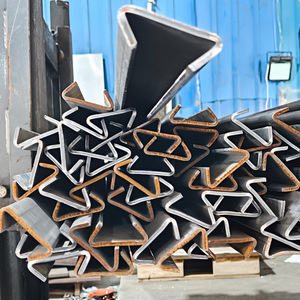 Pièces pliées en acier, épaisseur 1-30 mm, plaque laminée à chaud, précision 0,1 mm, pour machines de construction - Product Image 1