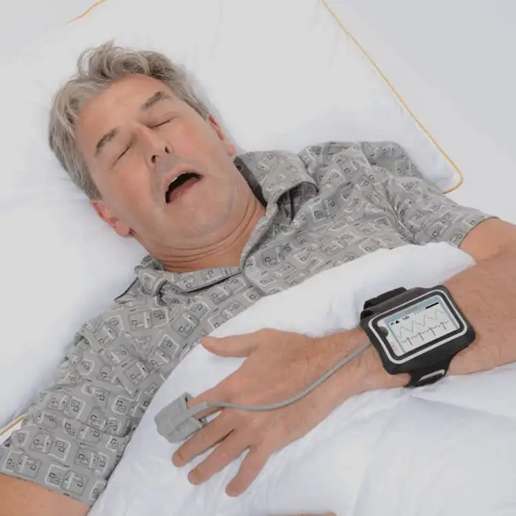 Viatom Checkme Pro Doctor Pulsfrequenz-Schlaf monitor Tragbares EKG-Gerät