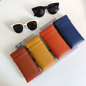 กล่องใส่แว่นตาหนัง PU ป้องกันน้ำ พกพาสะดวก พร้อมโลโก้สั่งทำได้ - Product Image 2