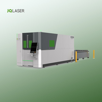 Découpeuse laser fibre 3000W 6000W JQ Laser, machine de découpe laser fibre 1530HP avec plateforme interchangeable, haute efficacité, bonne qualité