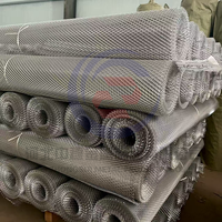 Tôles de treillis métallique expansé en acier au carbone à perforation losange surélevée, direct usine, pour passerelles industrielles, plateformes et revêtements de sol