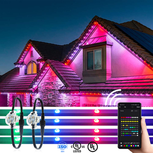 12V 24V IP68 Permanent Outdoor Gemstone Christmas <b>Lights</b> 200ft 500ft UCS2904 Rgbw Eaves Decorations Point <b>Lights</b> - Product Image 1