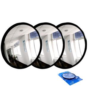 22cm pequena rodada convexo espelho de segurança interior espelho acrílico lente <span class=keywords><strong>Mini</strong></span> Full View espelho com Blister embalagem - Product Image 1