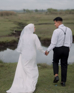 Elegante vestido musulmán mujeres diseño Simple sólido mangas sueltas Kaftan largo Abaya vestido musulmán mujeres Kaftan Dubai - Product Image 3