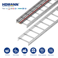 Échelle à câbles Hdmann homologuée CE, 600 mm, robuste, en acier inoxydable SS316L, pour zone cryogénique de terminal GNL, applications électriques
