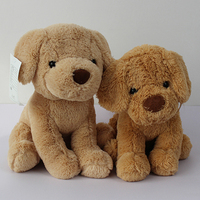 Service OEM & ODM Jouet en peluche Golden Retriever doux et mignon pour enfants, filles, petite amie, polyester PP coton