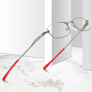 Monture de lunettes résistante <span class=keywords><strong>à</strong></span> la corrosion, monture de lunettes de sport, lunettes carrées pour homme, manchon antidérapant, monture de lunettes carrée en alliage - Product Image 1