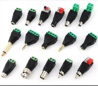 Adaptateur mâle cc 2.1mm 5521 adaptateur d'alimentation de borne de prise verte 2.1*5.5MM connecteur adaptateur mâle cc