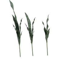 Offre Spéciale : Plante Artificielle Sansevieria (Lèvre de la Mariée) en Plastique, 30-100cm, pour Décoration Intérieure, Végétation de Bureau et Extérieur