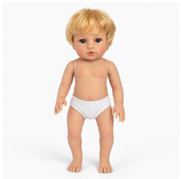 Muñeca Bebé Reborn de Silicona Sólida de 16 Pulgadas, Muñeca Recién Nacida Realista con Piel Suave al Tacto, Juguete para Niñas, Regalo