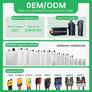 ราคาโรงงาน แบตเตอรี่ลิเธียมโพลิเมอร์ความหนาแน่นสูง 330Wh/Kg 66000mAh 6S สำหรับโดรนอุตสาหกรรม รับน้ำหนักได้ 500 กก. สำหรับขนส่งสินค้าอุตสาหกรรม - Product Image 4