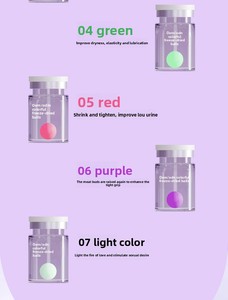 Cápsulas OEM Coloridas Liofilizadas para Reafirmar la Vagina, Cuidado Íntimo, Hierbas Naturales, Hierbas Chinas, Extracto de Plantas, Personalizable - Product Image 5