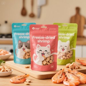 Digital Printing Recyclable Dog Treats Plastic Bag Ziplock Pet <strong>Food</strong> Stand up Pouch <strong>Packaging</strong> - Product Image 2