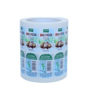 Rouleaux d'autocollants en vinyle imperméable imprimés en couleur CMJN à impression numérique personnalisée pour bouteille de boisson