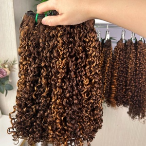 12a Fumi Super Double Drawn Virgin Human Hair Spiral Curly Bundles - Product Image 1