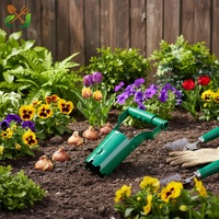 Transplanteur de légumes et de fleurs en acier inoxydable, outil de jardinage pour la plantation et la culture de semis, outil agricole, outil pour bonsaï