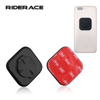 RIDERACE 1pcs Dudukan Perekat Komputer Sepeda Ringan untuk Garmin Edge 200/500/520/800/810/1000/20/25 Aksesoris Sepeda