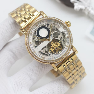 Reloj Mecánico de Lujo para Hombre, Marca de Prestigio, Correa de Acero Inoxidable, Cristal de Zafiro, Resistente al Agua 30 Bar, Estilo Deportivo Minimalista - Product Image 5