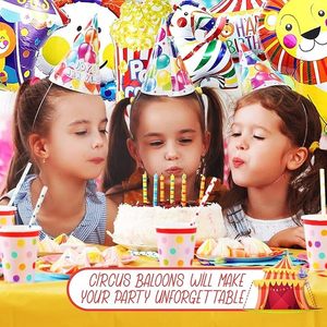 Ballons en aluminium brillants colorés pour carnaval, 6 couleurs, à remplir à l'hélium ou à l'air, décorations de fête à thème, bouquets d'animaux et de fleurs, vente en gros - Product Image 5