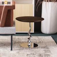 Mesa auxiliar en forma de algas marinas, sofá redondo, Escritorio, Muebles nórdicos para el hogar, sala de estar, dormitorio, mesita de noche, esquina de café, mesita de noche
